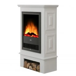 Loftscape Elektrokamin Toudon - Weiß