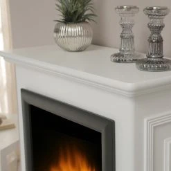 Loftscape Elektrokamin Toudon - Weiß -Wohnzimmermöbel boutique en ligne 1000230625 201113 12543200115 DETAILS P000000001000230625