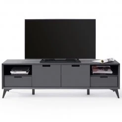 Loftscape TV-Lowboard Nevez - Weiß / Grau -Wohnzimmermöbel boutique en ligne 1000230755 201113 13075600019 DETAILS P000000001000230755