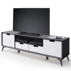 Loftscape TV-Lowboard Nevez - Weiß / Grau -Wohnzimmermöbel boutique en ligne 1000230755 201113 13080900026 DETAILS P000000001000230755