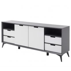 Loftscape Sideboard Nevez I - Weiß / Grau -Wohnzimmermöbel boutique en ligne 1000230756 211007 13325700065 DETAILS P000000001000230756