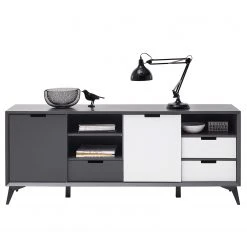 Loftscape Sideboard Nevez I - Weiß / Grau -Wohnzimmermöbel boutique en ligne 1000230756 211007 133354000114 DETAILS P000000001000230756