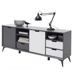 Loftscape Sideboard Nevez I - Weiß / Grau -Wohnzimmermöbel boutique en ligne 1000230756 211007 133354000120 DETAILS P000000001000230756