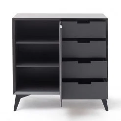 Loftscape Kommode Nevez I - Weiß / Grau -Wohnzimmermöbel boutique en ligne 1000230757 201113 13090900059 DETAILS P000000001000230757