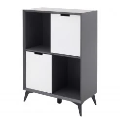 Loftscape Kommode Nevez II - Weiß / Grau -Wohnzimmermöbel boutique en ligne 1000230758 201113 13093300072 DETAILS P000000001000230758