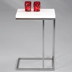 Loftscape Beistelltisch Yebles - Weiß / Silber 7 Loftscape Beistelltisch Yebles - Weiß / Silber -Wohnzimmermöbel boutique en ligne 1000231182 201118 12541000069 MOOD DETAILS P000000001000231182 mood