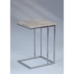 Loftscape Beistelltisch Tuffe - Beton Dekor / Silber -Wohnzimmermöbel boutique en ligne 1000231184 210108 11250200006 MOOD DETAILS P000000001000231184 mood