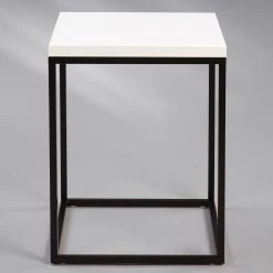 Loftscape Beistelltisch Sirod - Weiß / Schwarz -Wohnzimmermöbel boutique en ligne 1000231193 201118 12562400112 MOOD DETAILS P000000001000231193 mood