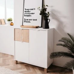 Loftscape Kommode Mayac I - Weiß / Altholz Dekor -Wohnzimmermöbel boutique en ligne 1000231341 201208 11121400002 MOOD DETAILS P000000001000231341 mood