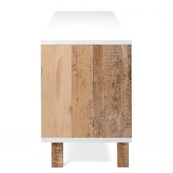 Loftscape TV-Lowboard Mayac - Weiß / Altholz Dekor -Wohnzimmermöbel boutique en ligne 1000231349 201208 11124100016 DETAILS P000000001000231349