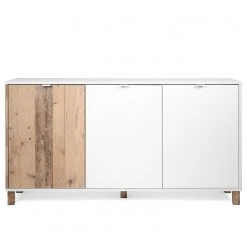 Loftscape Sideboard Mayac I - Weiß / Altholz Dekor -Wohnzimmermöbel boutique en ligne 1000231352 201208 11133800043 DETAILS P000000001000231352