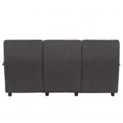 Ars manufacti Sofa Menet (3-Sitzer) - Samt - Samt Ravi: Grau -Wohnzimmermöbel boutique en ligne 1000231899 210205 07460900680 DETAILS P000000001000231899