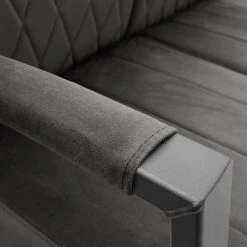 Ars manufacti Sofa Menet (3-Sitzer) - Samt - Samt Ravi: Grau -Wohnzimmermöbel boutique en ligne 1000231899 210205 07461800683 DETAILS P000000001000231899