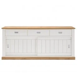 Ridgevalley Sideboard Ollezy II - Pinie Weiß Dekor / Eiche Wotan Dekor -Wohnzimmermöbel boutique en ligne 1000231951 201204 06220100025 DETAILS P000000001000231951