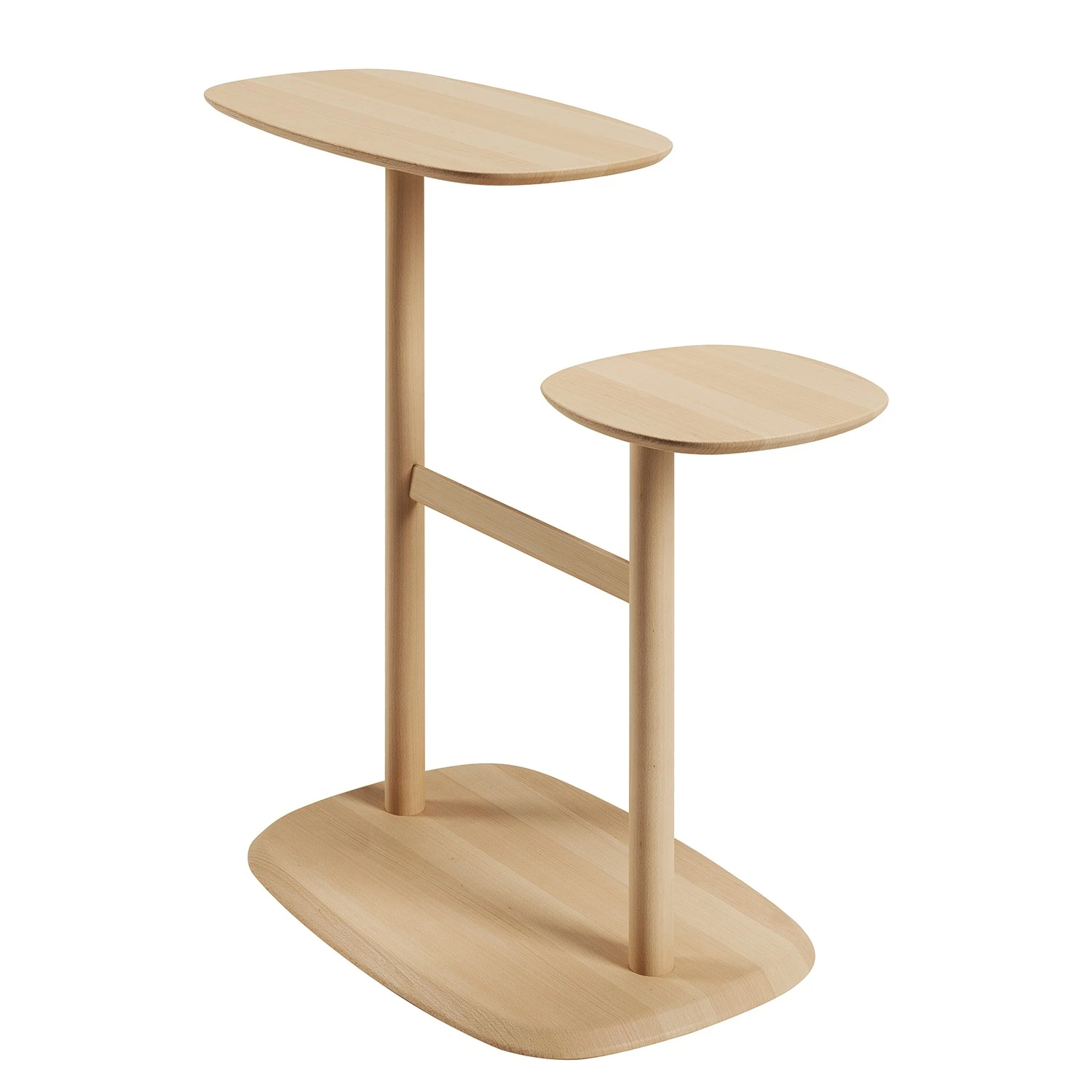 Umbra Beistelltisch Swivo - Buche massiv - Buche 1 Umbra Beistelltisch Swivo - Buche massiv - Buche