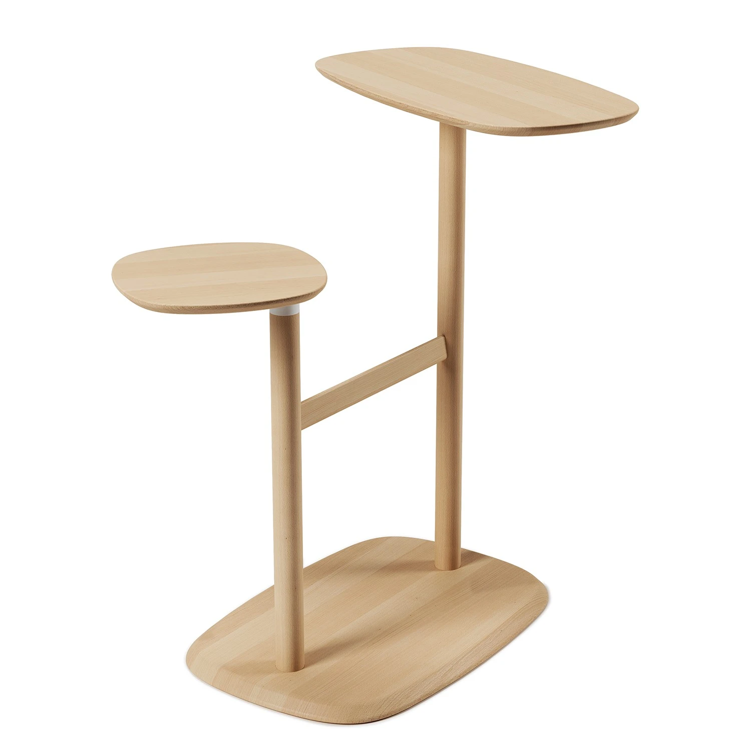 Umbra Beistelltisch Swivo - Buche massiv - Buche 8 Umbra Beistelltisch Swivo - Buche massiv - Buche – Bild 8