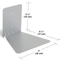 Umbra Wandregal Conceal (3er-Set) - Metall - Silber - 18 x 17 cm -Wohnzimmermöbel boutique en ligne 1000235499 201214 15131800465 SKETCH DETAILS P000000001000235499 sketch