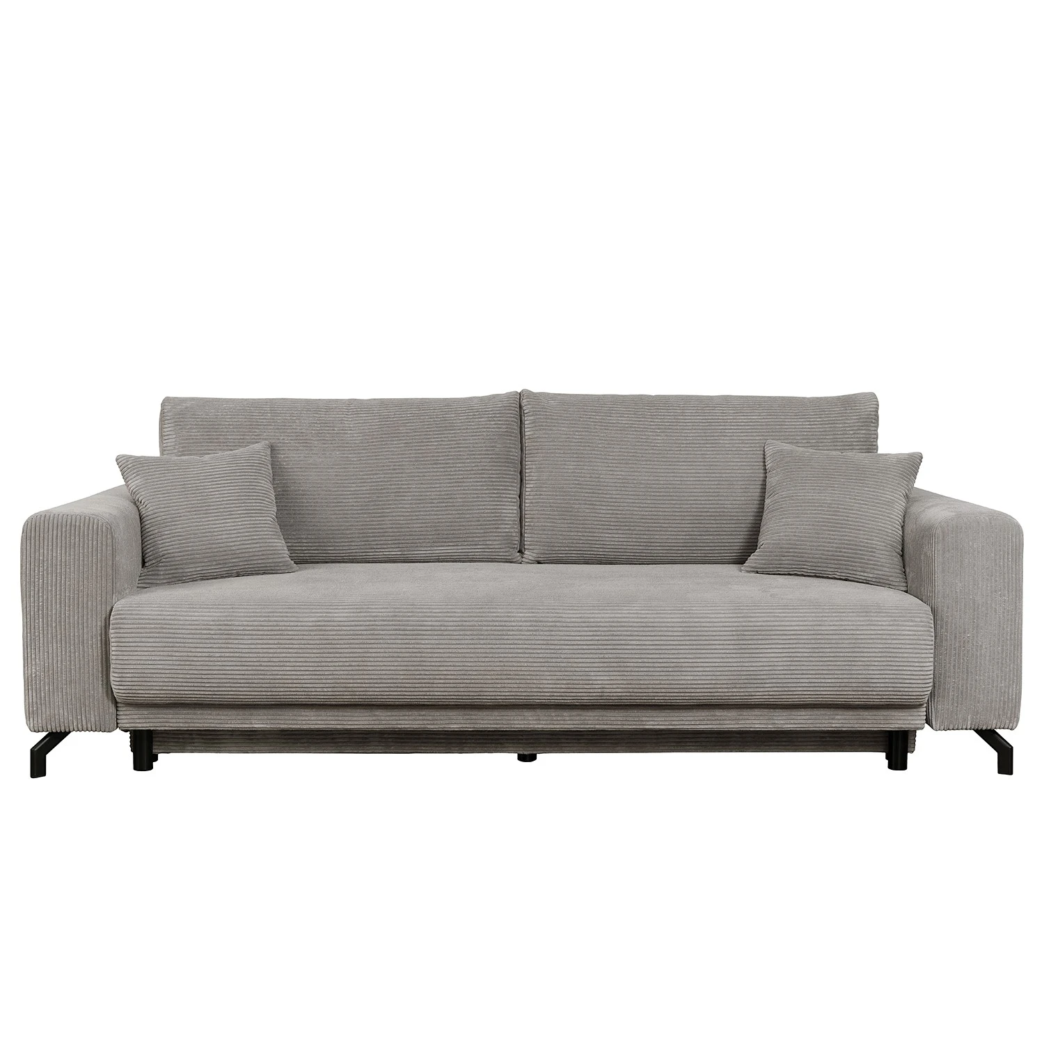 Fredriks Schlafsofa Full Sutton - Cord - Cordstoff Lola: Hellgrau 3 Fredriks Schlafsofa Full Sutton - Cord - Cordstoff Lola: Hellgrau – Bild 3