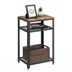 Red Living Beistelltisch Morristown III - Metall - Braun / Schwarz -Wohnzimmermöbel boutique en ligne 1000235669 201210 06175000024 DETAILS P000000001000235669