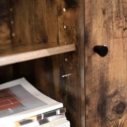 Red Living Kommode Cottage Hill III - Glas / Metall - Braun / Schwarz -Wohnzimmermöbel boutique en ligne 1000235678 201210 06194900087 DETAILS P000000001000235678