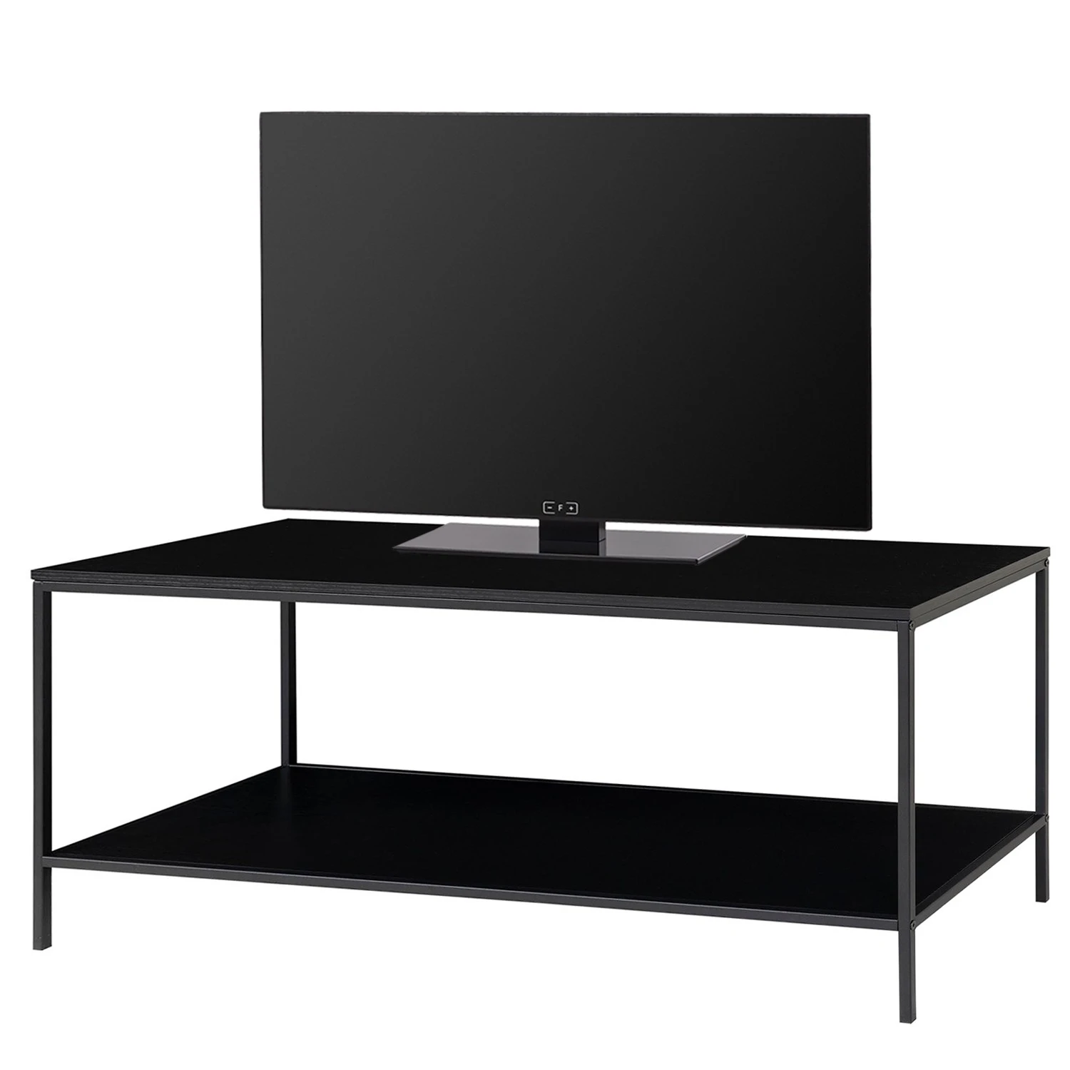 Red Living TV-Rack Arette - Metall - Schwarz 1 Red Living TV-Rack Arette - Metall - Schwarz