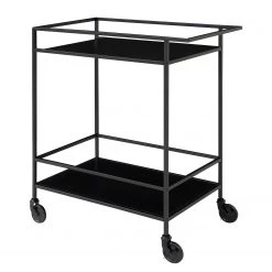 Red Living Servierwagen Arette - Metall - Schwarz