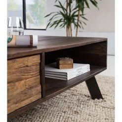 Ars Natura Couchtisch Woodal - Akazie massiv -Wohnzimmermöbel boutique en ligne 1000238179 220420 040 DETAILS P000000001000238179