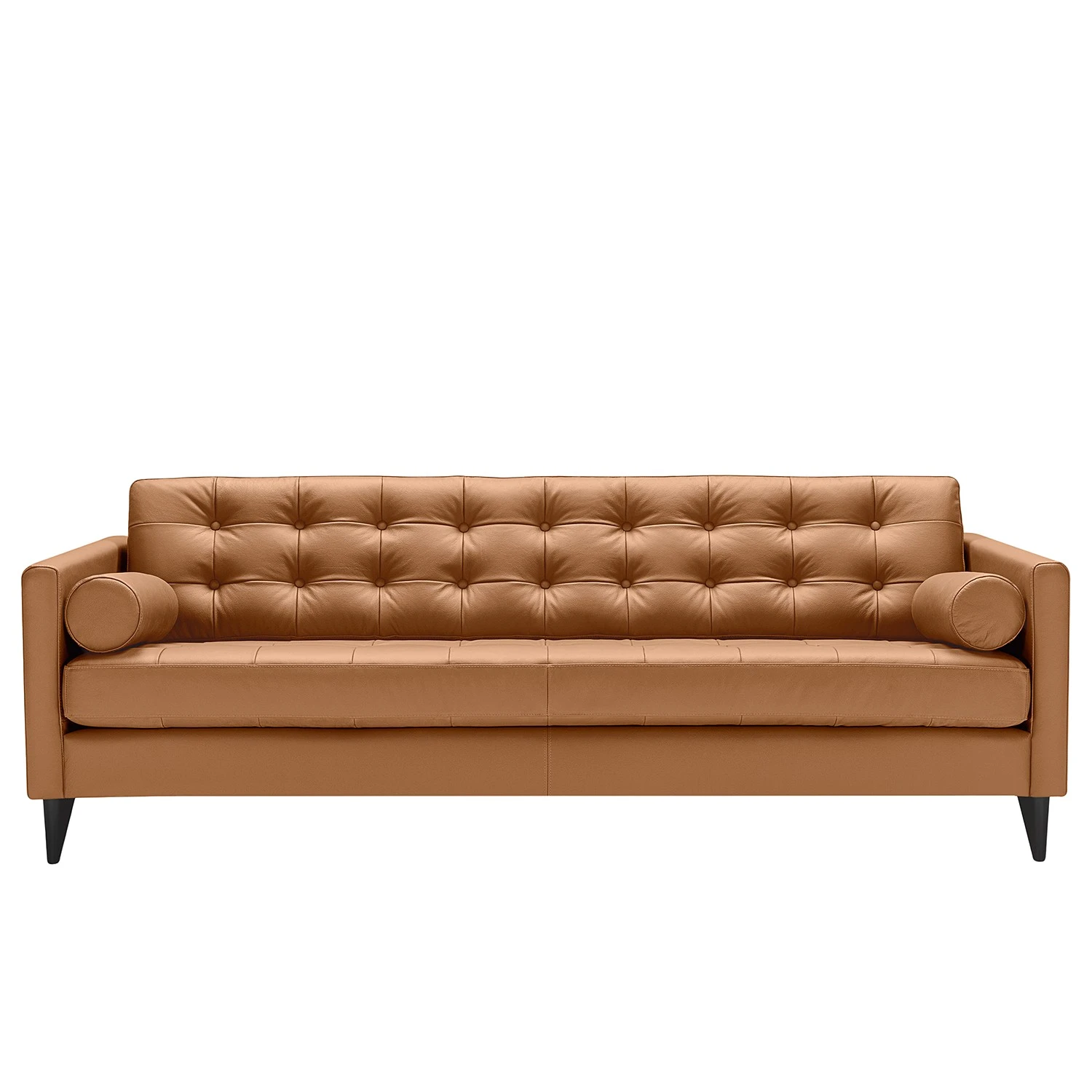 Studio Copenhagen Sofa Powder (3-Sitzer) - Echtleder Seija: Hellbraun - Schwarz 1 Studio Copenhagen Sofa Powder (3-Sitzer) - Echtleder Seija: Hellbraun - Schwarz