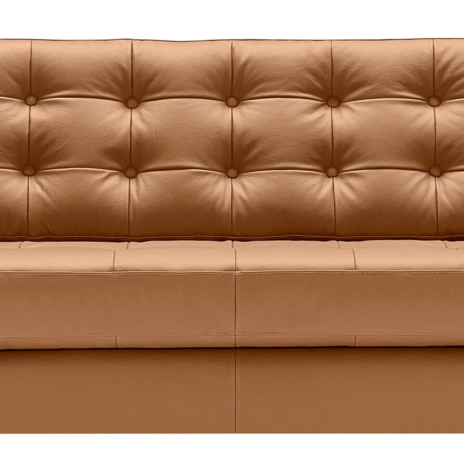 Studio Copenhagen Sofa Powder (3-Sitzer) - Echtleder Seija: Hellbraun - Schwarz 3 Studio Copenhagen Sofa Powder (3-Sitzer) - Echtleder Seija: Hellbraun - Schwarz – Bild 3