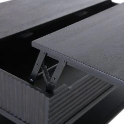 Red Living Couchtisch Soyons II - Akazie massiv / Metall - Akazie Schwarz / Schwarz -Wohnzimmermöbel boutique en ligne 1000239488 210108 13360100019 DETAILS P000000001000239488