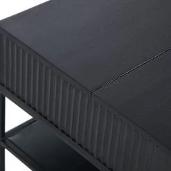 Red Living Couchtisch Soyons II - Akazie massiv / Metall - Akazie Schwarz / Schwarz -Wohnzimmermöbel boutique en ligne 1000239488 210108 13360200020 DETAILS P000000001000239488