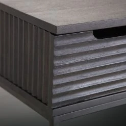 Red Living Couchtisch Soyons II - Akazie massiv / Metall - Akazie Schwarz / Schwarz -Wohnzimmermöbel boutique en ligne 1000239488 210108 13360400021 DETAILS P000000001000239488