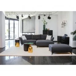 Red Living Beistelltisch Payzac II - Metall - Schwarz / Gold -Wohnzimmermöbel boutique en ligne 1000239511 210108 13385300105 MOOD DETAILS P000000001000239511 mood