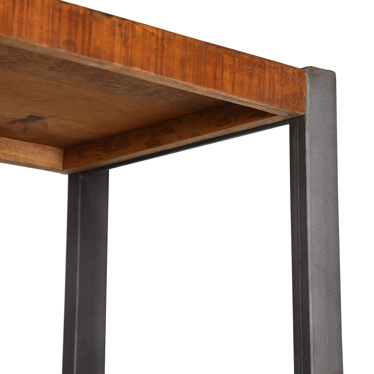 Red Living Regal Thiery - Mango massiv / Metall - Mango Braun / Anthrazit 3 Red Living Regal Thiery - Mango massiv / Metall - Mango Braun / Anthrazit – Bild 3