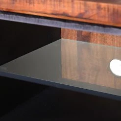 Red Living TV-Lowboard Thiery - Mango massiv / Metall - Mango Braun / Anthrazit 5 Red Living TV-Lowboard Thiery - Mango massiv / Metall - Mango Braun / Anthrazit -Wohnzimmermöbel boutique en ligne 1000239519 210108 13394100131 DETAILS P000000001000239519