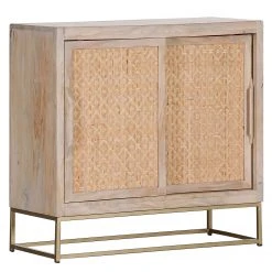 Naturoo Kommode Rumilly II - Rattangeflecht / Mango massiv