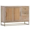 Naturoo Sideboard Rumilly - Rattangeflecht / Mango massiv