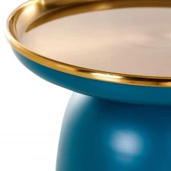 Red Living Beistelltisch Payzac VII - Metall - Petrol -Wohnzimmermöbel boutique en ligne 1000239532 210108 13403100160 DETAILS P000000001000239532