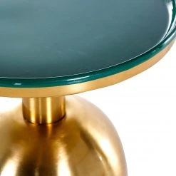 Red Living Beistelltisch Payzac III - Metall - Grün / Gold -Wohnzimmermöbel boutique en ligne 1000239533 210108 13404700169 DETAILS P000000001000239533