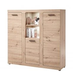 Loftscape Highboard Veynes - Inkl. Beleuchtung - Eiche Artisan Dekor