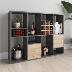 Loftscape Regal Attin II - Grau -Wohnzimmermöbel boutique en ligne 1000240165 210211 16212400211 MOOD DETAILS P000000001000240165 mood