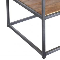 Red Living Barschrank Viessoix - Teak massiv & Akazie massiv / Eisen - Teak / Anthrazit -Wohnzimmermöbel boutique en ligne 1000240176 210115 08043100033 DETAILS P000000001000240176