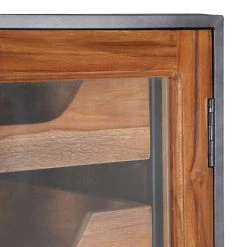 Red Living Barschrank Viessoix - Teak massiv & Akazie massiv / Eisen - Teak / Anthrazit -Wohnzimmermöbel boutique en ligne 1000240176 210115 08043200034 DETAILS P000000001000240176