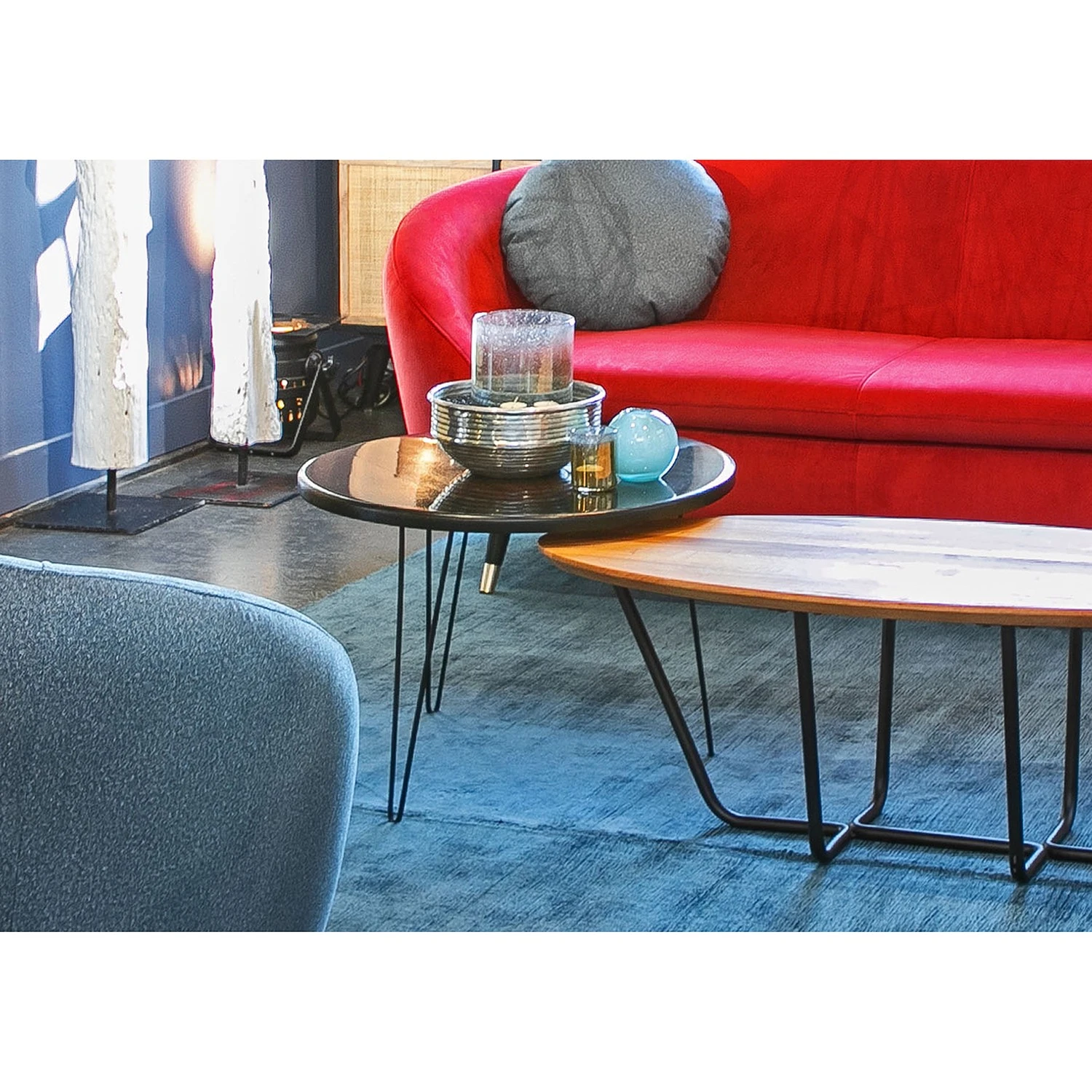 Red Living Couchtisch Jouy - Mango massiv / Metall - Braun / Schwarz 3 Red Living Couchtisch Jouy - Mango massiv / Metall - Braun / Schwarz – Bild 3