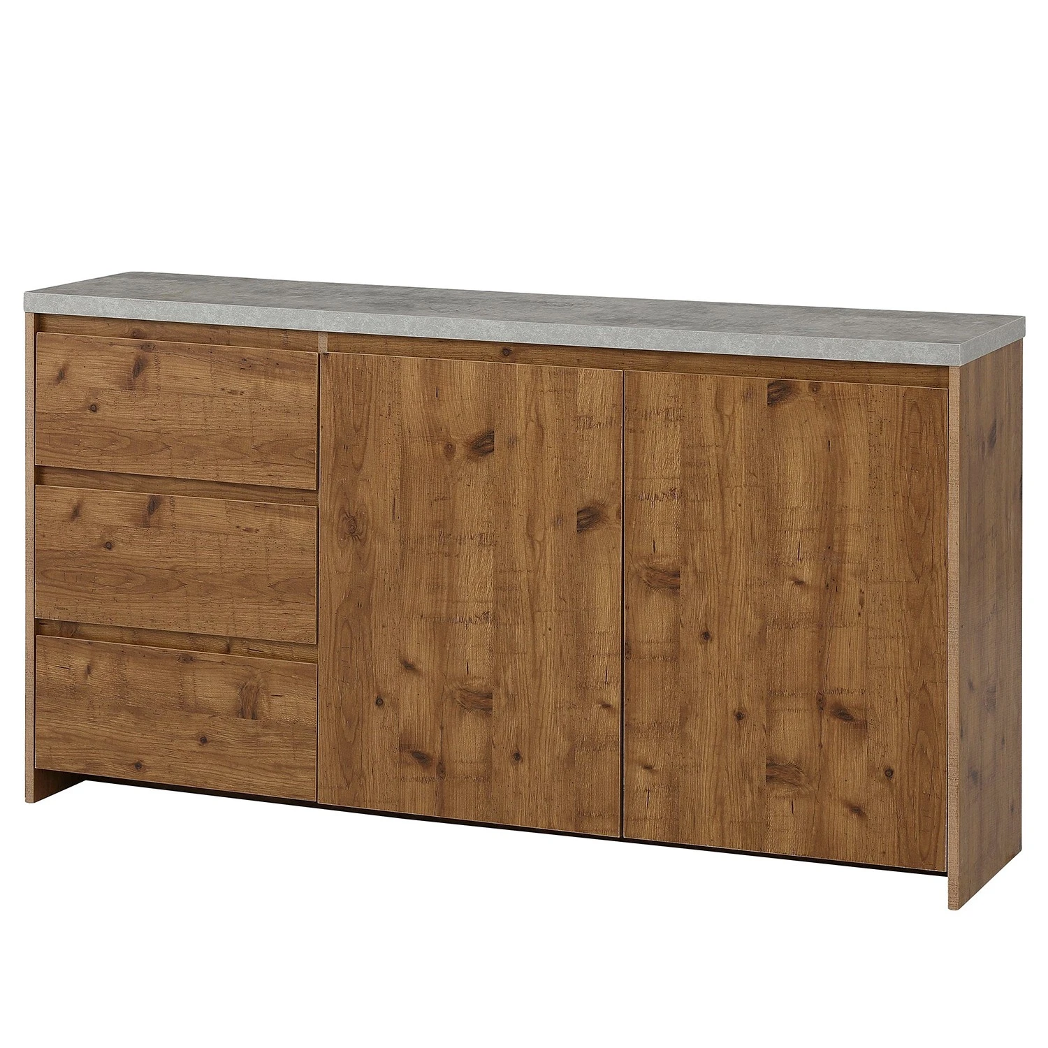 Red Living Sideboard Routot - Braun / Beton Dekor 1 Red Living Sideboard Routot - Braun / Beton Dekor