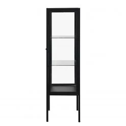 Loftscape Highboard Aregno - Glas / Metall - Schwarz - Breite: 55 cm -Wohnzimmermöbel boutique en ligne 1000241507 210113 13511400074 DETAILS P000000001000241507