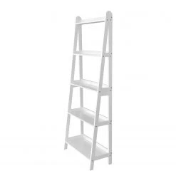 Mørteens Regal Kolding - Bambus massiv - Weiß