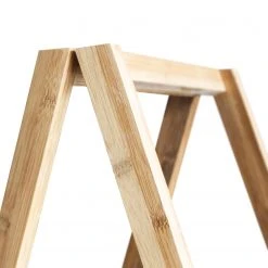 Mørteens Regal Tondern - Bambus teilmassiv - Weiß / Bambus -Wohnzimmermöbel boutique en ligne 1000241543 211223 123718000126 DETAILS P000000001000241543