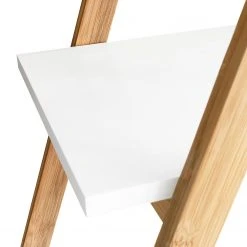 Mørteens Regal Tondern - Bambus teilmassiv - Weiß / Bambus -Wohnzimmermöbel boutique en ligne 1000241543 211223 123718000137 DETAILS P000000001000241543