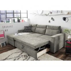 Loftscape Ecksofa Veuves - Microfaser - Microfaser Ranu: Schlamm -Wohnzimmermöbel boutique en ligne 1000241634 210127 18064400012 MOOD DETAILS P000000001000241634 mood